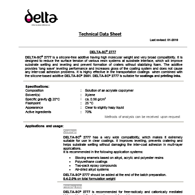 DELTA sc 2777