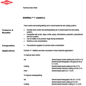 DOWSIL 7 Leveling Agent